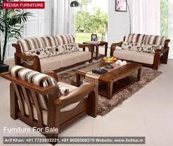 Wooden Sofa Set Wooden Sofa Without Cushion Buy Sofa Set Online Fedisa Wooden Sofa Designs Wooden Sofa Wooden Sofa Set