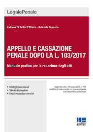 Base delle richieste de libertate e che, pertanto, rappresenta un unicum con il presente atto) di revoca della misura cautelare o, in subordine, di sostituzione della stessa con modalità esecutive che permettessero all'indagata di allontanarsi da. Appello E Cassazione Penale Dopo La L 103 2017 Maggioli Editore