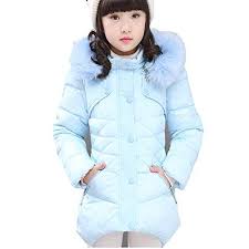 Ruogu Girls Winter Coat Toddler Kids Cotton Jackets Snowsuit Hooded Windbreaker Outwear With Soft Fur H Girls Winter Coats Winter Outfits For Girls Hoodie Girl
