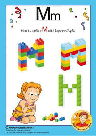(click the image above to download. How To Build A M With Lego Or Duplo Kindergarten Expert Free Printable Alphabet Preschool Lego Letters Alphabet Activities Preschool