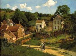 briciole notturne pissarro camille pissarro arte impressionista paesaggi