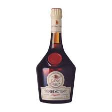 Benedictine D O M 1510 Liqueur Is An Original Benedictine Recipe With 27 Herbs And Spices Angelica Hyssop And Lemon Balm A Liqueur Herbalism Spirit Labels