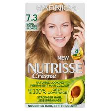 From ice white and ash blonde to golden and honey hues, there are so many shades of blonde hair colour to choose from. Garnier Nutrisse Creme Permanent Nourishing Hair Colour Golden Blonde 7 3 Clicks