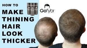 Made with tea tree oil, it works well on men with thick, thinning, dry, or oily hair, and is particularly effective at fighting dandruff or an itchy scalp. How To Make Thinning Hair Look Thicker In Seconds Gofybr Men S Hair And Grooming James Welsh Youtube