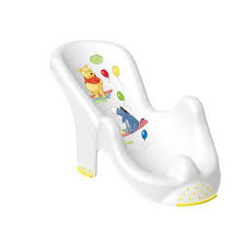 One parent was impressed with the support the structure offered for their baby during bath time and said, my 6 month old can sit up comfortably and safely in the bath and she loves that she can now sit up with support and play and reach for toys. Winnie The Pooh Bath Chair Kiddicare Com Baby Bath Baby Bath Seat Baby Seat