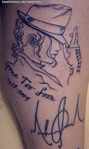 Did michael jackson have any tattoos? Tattoo Of Michael Jackson Music People