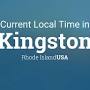 Kingston, Rhode Island time zone from www.timeanddate.com