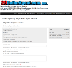 Compare cheapest Wyoming registered agent services