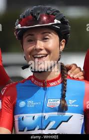 WNT Rotor Pro Cycling team RideLondon Classique women. Anna Badegruber, Lea  Lin Teutenberg, Gabrielle Pilot-Fortin, Winanda Spoor, Aafke Soet Stock  Photo