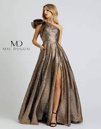 Mac duggal women's long dress with mock neck and split front carwash skirt. Mac Duggal 67297m Lex S Of Carytown