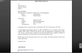 Contoh Surat Keterangan Kerja Untuk Visa Berbagi Berbagai Cara
