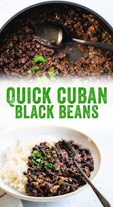 Black Beans Or Pinto Beans Taste Better Cuban Black Beans Recipe Bean Recipes Cuban Black Beans
