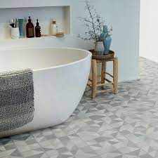 pin op tegel betonlook pvc vloeren