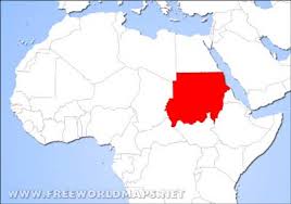 Sudan Physical Map