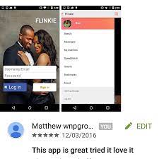 A dropdown menu will appear with the text: New Dating Site And App Own By 2 Nigerian Young Minds Need Your Critics Business Nigeria