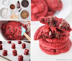 Bake until the cookies are poufy and set, about 12 minutes. Red Velvet Cheesecake Brownies Red Velvet Brownies Recipe