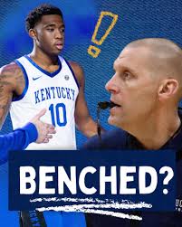 Mark Pope didn't hide his frustration after what looked like a low-effort  moment from Brandon Garrison following a turnover. According to reports,  Pope told Garrison to “sit down,” and Garrison only got