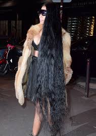 Nicki Minaj Rocks Wild Long Hair Down To Her Ankles Love Or Loathe Long Hair Styles Brazilian Body Wave Hair Body Wave Hair