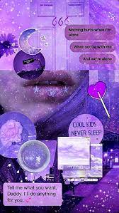 Pin By Pinkan D On Ungu Aesthetic Collage Purple Wallpaper Iphone Aesthetic Iphone Wallpaper