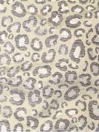 Sarafina Leopard Silver Upholstery Fabric Animal Print Upholstery Animal Print Fabric