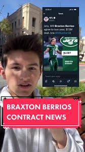 #nflfreeagency #nfl #fyp #braxtonberrios #berrios #newyorkjets #nyjets