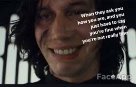 You Just Have To Say That You Re Fine But You Re Not Really Fine Meme Star Wars Reaction Pics On Twitter Reaction Pictures Funny Reaction Pictures Reactions Meme