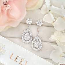 Detachable exclusive Diamond Earrings leelagems