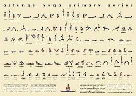 ashtanga primary series practice chart