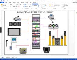 Davis 24 oct 2016 p a g e 1 | 15 creating multicolored wiring diagrams in visio 2013 you can use this wiring diagramming functionality in visio based on the custom line patterns i created in visio 2013: Create Visio Audio Video Wiring Diagrams Netzoom