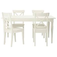 ingatorp ingolf tafel en 4 stoelen wit ikea eetkamer ikea witte eettafel stoelen