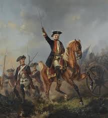 Frederick The Great Leading His Prussian Troops Frederick The Great Seven Years War War Art