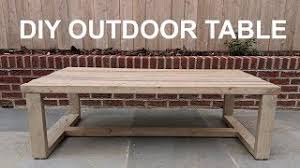 Woodard saddleback left arm loveseat cushion color: Diy Modern Outdoor Coffee Table Nathan Builds Youtube