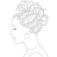 The coloring pages hairstyles contain interesting images and will help the young lady to feel like a hairdresser. Color Hair
