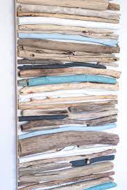 Diy Coastal Decor Painted Driftwood Wall Art Driftwood Wall Art Painted Driftwood Driftwood Decor