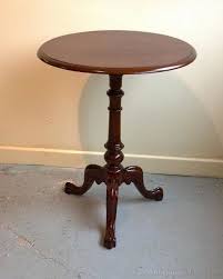 19th Century Mahogany Pedestal Wine Or Lamp Table Wine Table Table Lamp Foyer Furniture