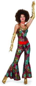 Meine frage dazu, gabs damals sowas wie ein kultgetränk? 70er 80er 90er Disco Party Catsuit Anzug Schlager Mottoparty 36