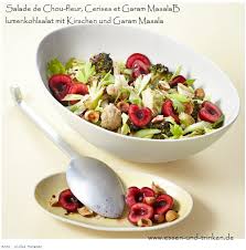Salade De Chou Fleur Cerises Et Garam Masala Blumenkohlsalat Mit Kirschen Und Garam Masala Essenundtrinken E Salade Chou Fleur Salade De Chou Chou Fleur