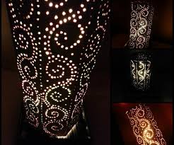 Decoupage lampshade with tissue paper. World Of Diy Lamps Instructables