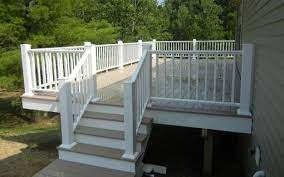 Find deals on products in building supply on amazon. Synthetic Deck Railing Ideas Azek Brownstone Deck With White Azek Rail Cool Stuff To Buy Deck Deck Railing Systems Deck Railings