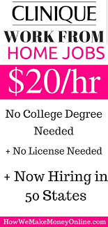 Work From Home Jobs For Moms Non Phone Work From Home Jobs Hiring Now Estee Lauder Clinique Is H Legit Work From Home Work From Home Jobs Working From Home