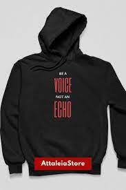 Motivational Hoodie Be A Voice Not An Echo Printed Etsy In 2021 Printed Sweatshirts Hoodies Sweatshirts
