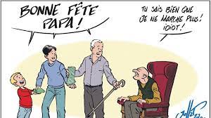 Inspired by the us day of celebration, they created a new advert with the slogan nos papas nous l'ont dit, pour la fête des pères, ils désirent tous un flaminaire (our fathers told us, for father's day, they all want a flaminaire). La Fete Des Peres De L Enfance A L Age Adulte