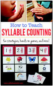 Check spelling or type a new query. How To Teach Syllable Counting With Activity Pack Gift Of Curiosity