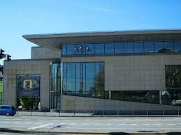Haus der geschichte der bundesrepublik deutschland. Haus Der Geschichte Der Bundesrepublik Deutschland Und U Bahnstation Heussallee Museumsmeile Objektansicht