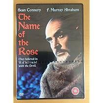 NAME OF THE ROSE THE (SE/DVD/S) [1986]: Amazon.co.uk: Sean Connery,  F.Murray Abraham, Feodor Chaliapin Jr., William Hickey, Michael Lonsdale,  Ron Perlman, Christian Slater, Valentina Vargas, Michael Habeck, Urs  Althaus, Volker Prechtel, Elya