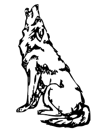 Dogs love to chew on bones, run and fetch balls, and find more time to play! Howling Wolf Colouring Pages Page 2 Wolf Colors Animal Templates Coloring Pages