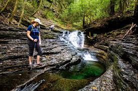 Devil's bathtub is a 1.8 kilometer heavily trafficked out and back trail located near spearfish, south dakota that features a waterfall and is rated as moderate. Would You Dare Baptism In The Devil S Bathtub Budget Travel