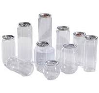 PET Plastic Soda Can 250ml 330ml 500ml Fruit Juice Soda Pop Can. 8oz 12oz  13oz 16oz Transparent PET Beverage Can With Lid