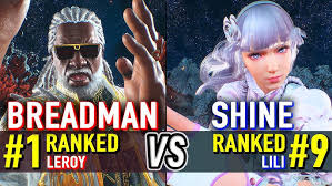 T8 🔥 BREADMAN (#1 Ranked Leroy) vs SHINE (#9 Ranked Lili) 🔥 Tekken 8 High  Level Gameplay