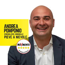 Andrea Pomponio Consigliere M5S per Pieve a Nievole